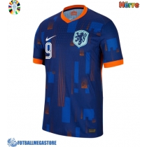 Fotballdrakt Herre Nederland Wout Weghorst #9 Bortedrakt EM 2024 Kortermet